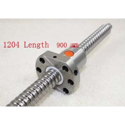 Acme Screws Diameter 12 mm Ballscrew SFU1204 Pitch 4 mm Length 900 mm with Ball nut CNC 3D Printer Parts