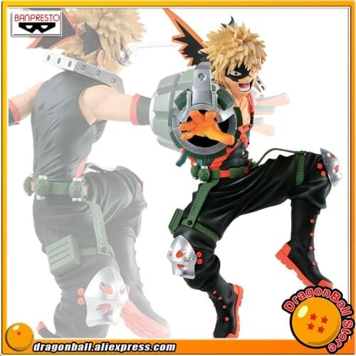 Japan Anime "My Hero Academia" Original Banpresto FIGURE COLOSSEUM Sculpture Academy vol.7 Collection Figure - Katsuki Bakugo