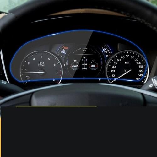Instrument Dashboard Protective Film For Cadillac ATSL XTS CT6 XT5 XT4 AAB264