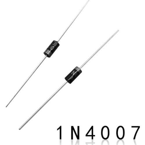 1000pcs /lot 1N4007 1A 1000V Rectifier Diode wholesale Current Stock long-term NEW