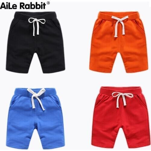 AiLe Rabbit Baby Children Shorts Childrens Garment Catamite Summer Style Childrens Garment Pure Cotton Children Shorts k1