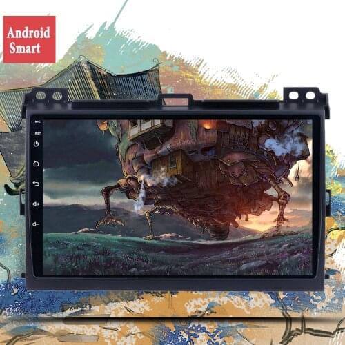 9" Android 10.0 Car Radio for Toyota LAND CRUISER Prado 120 2004-2009 Touch Screen Multimedia GPS Navigation LTE 3/4G DVD Player