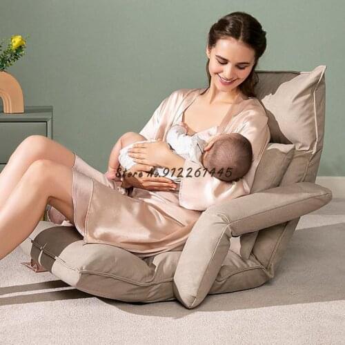 Nursing Artifact Newborn Baby Breastfeeding Chair Confinement Hug Baby Waist Bed Folding Back Chair Recliner