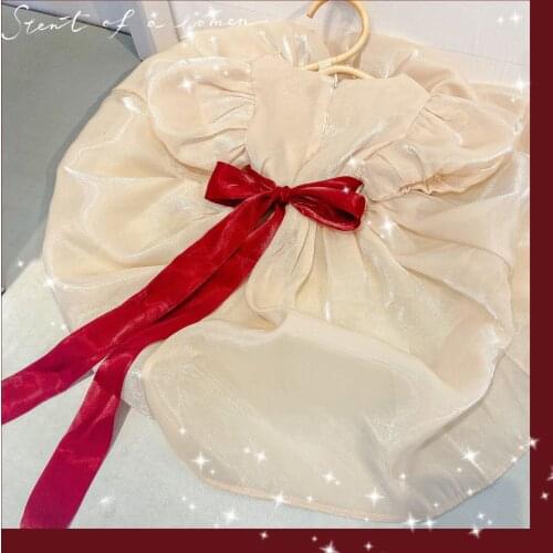 Baby Girl 2021 Summer Children Dresses Kids Clothes Girls Shining Princess Birthday Party Dress Bow Elegant Vestidos 18M-7Y