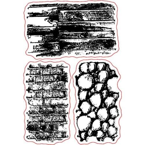 Background Transparent Clear Stamps for DIY Scrapbooking/Card Making/Kids Christmas Fun Decoration Supplies ST1052
