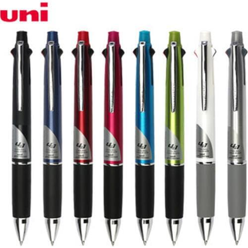Mitsubishi Uni MSXE5-1000-07 Jetstream 4 in 1 0.7mm 4 Colors Ballpoint Pens(Black, Blue, Red, Green) + 0.5 mm Pencil