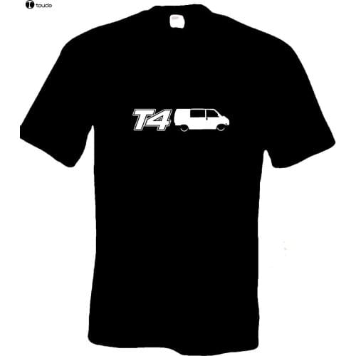 Mens High Quality Tees Germany Car T4 T Shirt Campers Van Vdub Personalised Hoodride Clothing O-Neck Teenage T-Shirt