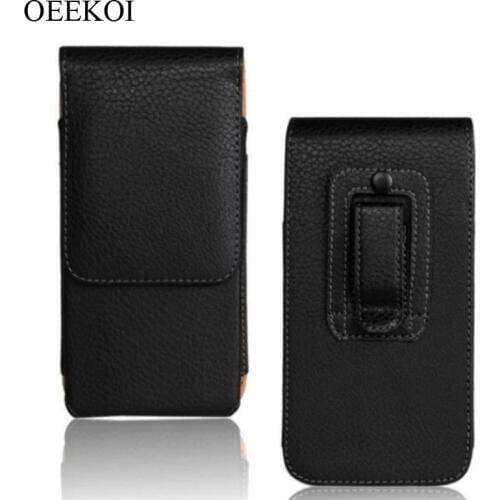 OEEKOI Belt Clip PU Leather Waist Holder Flip Pouch Case for AllView P10 Pro/P10 Max/X4 Extreme/P6 Qmax/X2 Xtreme/P8 Energy Pro