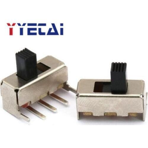 100PCS SS-12F23 toggle switch 90 degree SS12F23G5 toggle switch/slide switch/2P3T DD