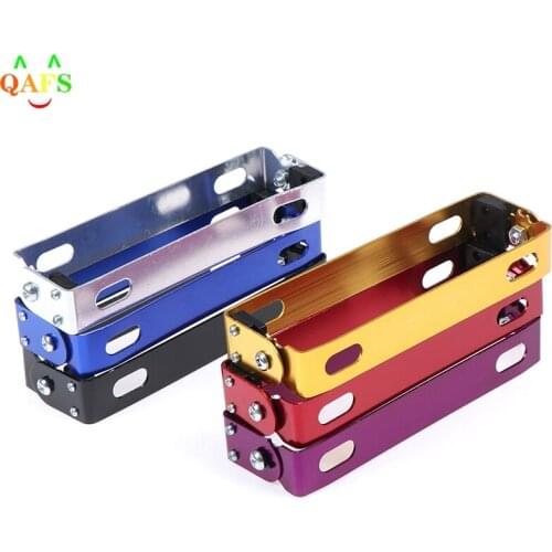 Adjustable Motorcycle Retrofit License Plate Frame License Plate Bracket Motorcycle Accessories 6 Colors Universal