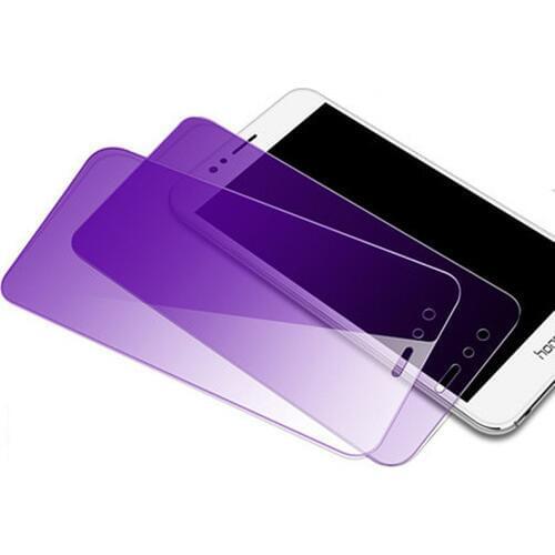 2X Anti-Purple Light Full Cover Tempered Glass For OPPO RENO R17 R17 PRO R15 Screen Protector For OPPO A9 A7X A7