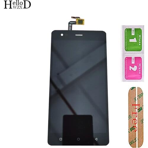 LCD Display Mobile For Energizer Energy S550 LCD Display + Touch Screen Digitizer Panel Front Glass Sensor Tools 3M Glue