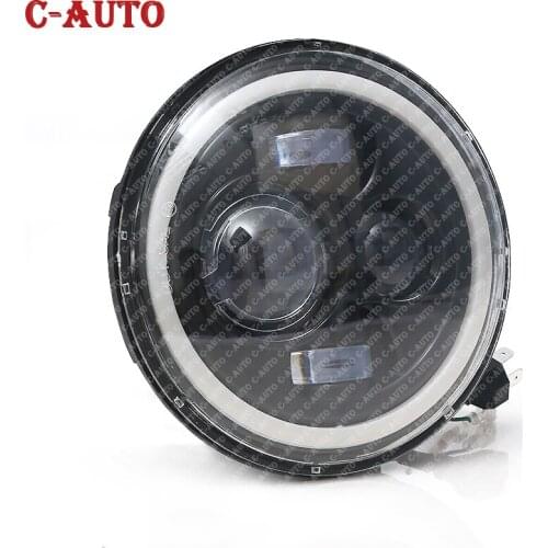 Car 7 "LED Angel Eye Headlight 70W SUV fog lamp Far and near light DRL 4 mode motorcycle headlight For Jeep Wrangler 1997-2015