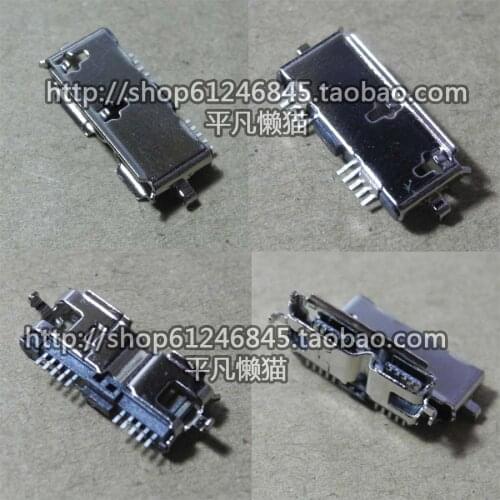 Free shipping For mobile hard disk Tablet PC Mobile Micro3.0 USB pin Shen board data interface tail plug