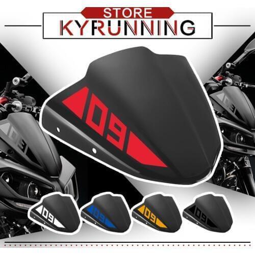 FOR yamaha mt 09 mt09 Motorcycle Windshield fz 09 fz09 2017 2018 2019 Decoration Front Screen Wind deflector Wildscreens Visor