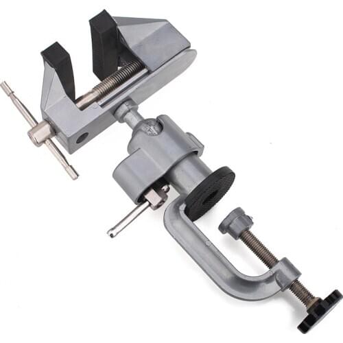 DIY tool universal bench vice small table vise 360 degree rotating micro vice