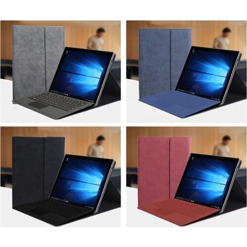 Flip flat Tablet Protective Case Sleeve For Surface Pro3 12'' Two-in-one PU Two-fold Tablet Case Computer Computer Accessories