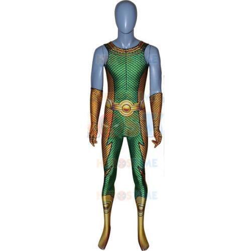 The Deep Costume Boys Adult Kids Halloween Costume 3D Print Cosplay Costume Spandex Zenati Bodysuit Halloween costume