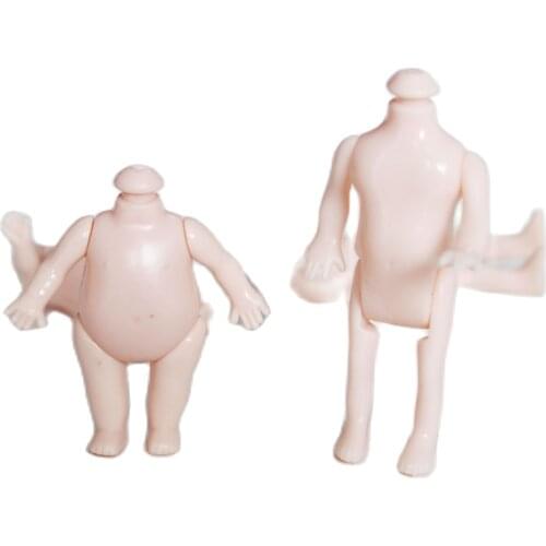 10pcs/lot tINY DOLL 5.5CM 7.5CM HEIGHT BJD DOLLBODY MOVABLE FOR KIDS FINDINGS