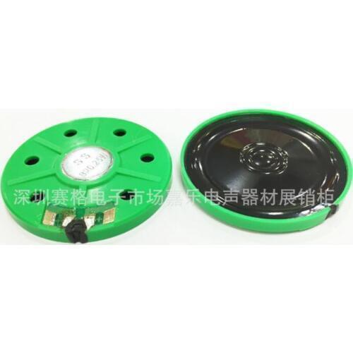40mm plastic shell 8 ohms 0.25w ultrathin inner magnetic greeting card within EU ROHS Speaker
