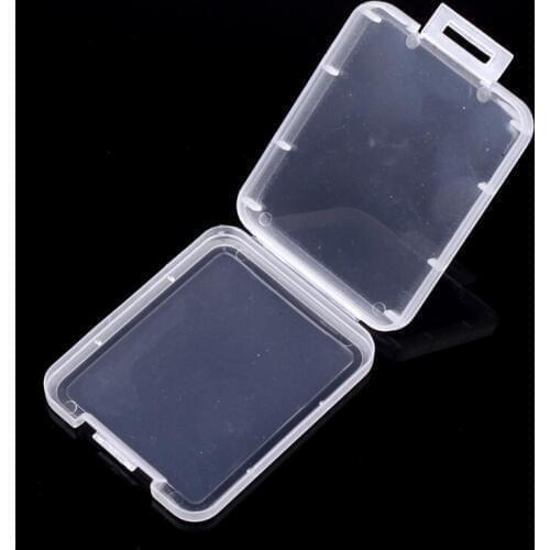 Plastic Transparent Storage Portable Practical Small Protection Case Card Container Memory Card Boxes LX3112