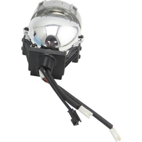 Bedehon 2 PCS 2.5 Inch LHD RHD Bi LED Projector Retrofit Lens for toyota avensis t25, for vr6, for bmw x5 e70 angel eyes e83