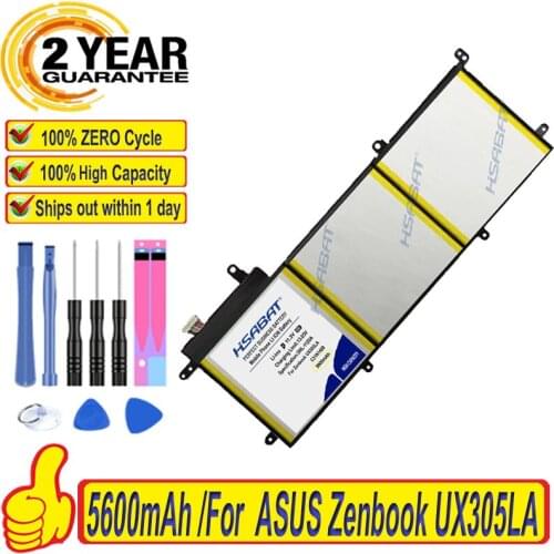 Top Brand 100% New 5600mAh C31N1428 Battery for ASUS Zenbook UX305L UX305LA UX305UA 3ICP5/91/91 Batteries