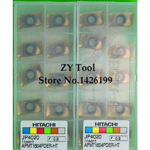 Free shopping! HITACHI 10PCS APMT1604PDER-HT JP4020 lathe cutting tools CNC blade alloy carbide cutting tool carbide inserts