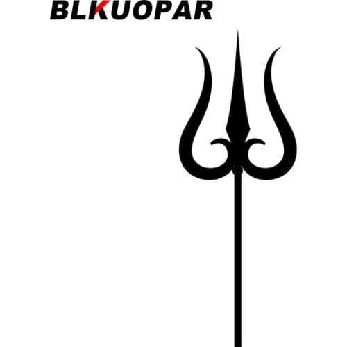 BLKUOPAR for Trident Weapon Car Stickers Personality Cartoon Decals Car Accessories Scratch-Proof Vehicle Laptop Decor Car Label