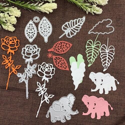 Flower Cutting Dies DIY scrapbook Embossing Dies Cutter Craft Paper Card Scrapbooking Making Cut Die Mold