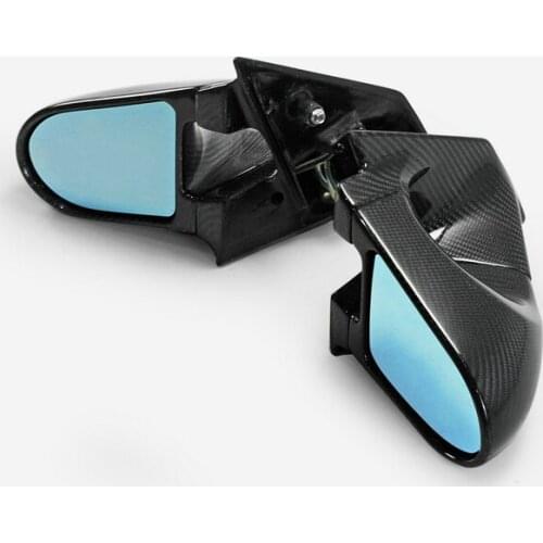 For 200SX Silvia S14 Zenki S14A Kouki Ganador Carbon Fiber Aero View Mirror Repalcement (Right & Left Hand Drive Vehicle)