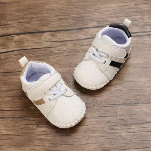 Black Edged and Phnom Penh Casual Sports Shoes Breathable Infant Walking Shoes for 0-6-12 Months