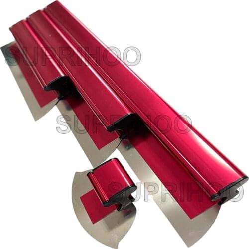 Suprihoo Imported 3" 16" 24" 32" Skimming Blade Aluminum Handle New Material Barrel Small Skimming Blade 0.35mm 0.5mm Thickness