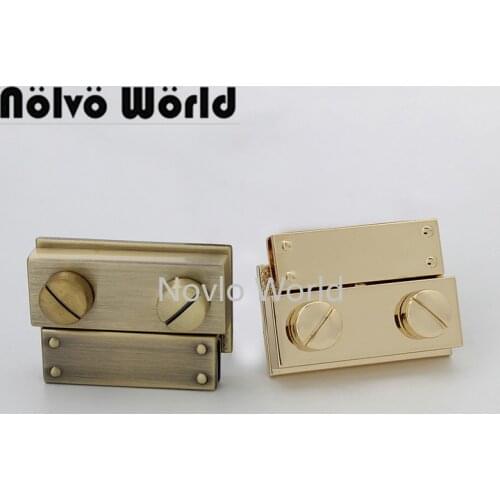 Nolvo World 2-10 pieces 4 colors 40*29mm bag clip lock bag hardware press lock bag accessories