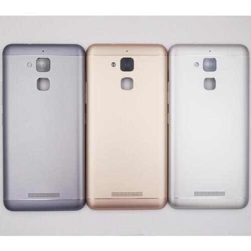 BaanSam New Battery Door Back Cover Case For ASUS ZenFone 3 Max ZC520TL X008D 5.2 Inch With Power Volume Buttons