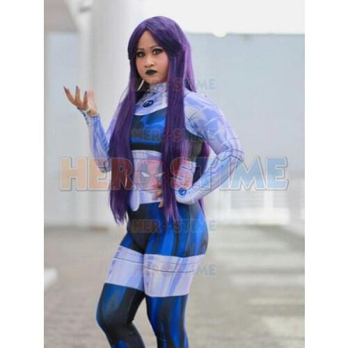Newest Blackfire High Quality Cosplay Costume 3D Printing Spandex Lycra Cosplay Costume Woman Halloween Costume for Party