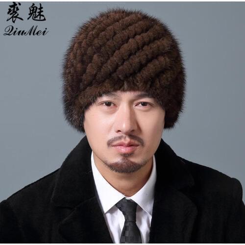 QiuMei Men's Mink Hats China