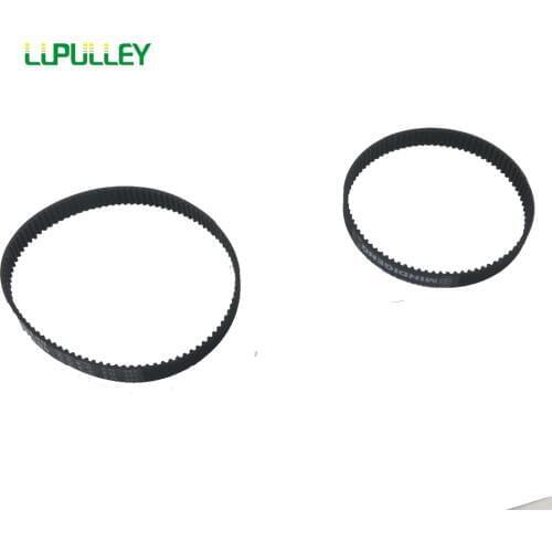 LUPULLEY S3M Timing Belt Black Rubber Transmission Belt S3M123/129/138/144/150/159/162/171/174/177 Gear Belt Width 10/15mm