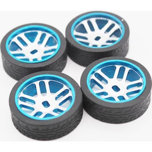 Tires Metal Wheels Wheel Hubs for WLtoys 1/28 RC Car Models iw04m awd iw02 rm02 rm03 dgawd mini-z mini-d mini-q Toy Car
