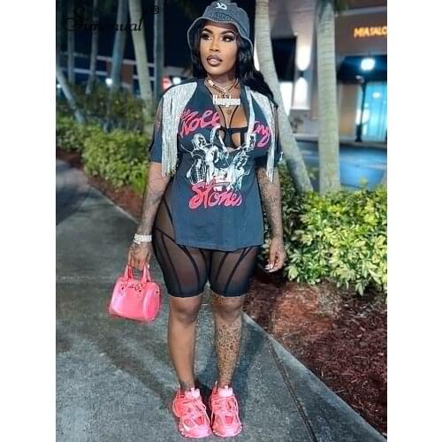 Simenual Women's T-shirts With Print