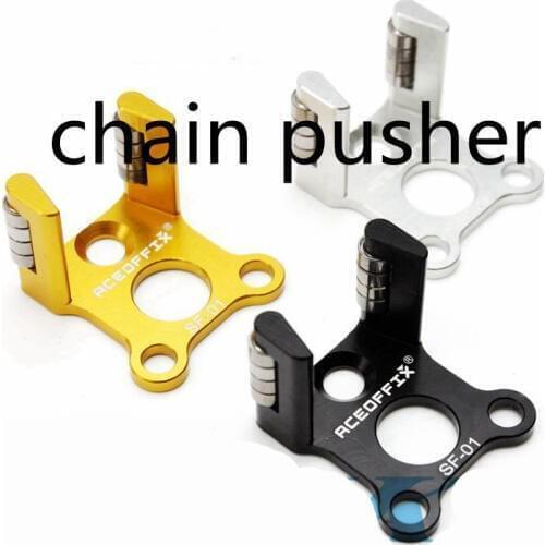 Folding bicycle chain pusher chain tensioner for brompton bike speed upgrade accessories gold silver black