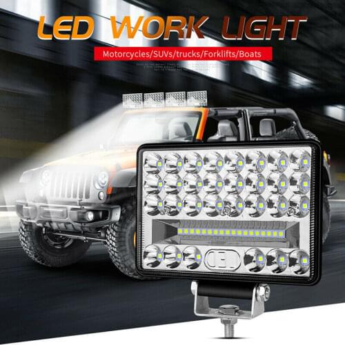 144W LED Car Work Light Waterproof Spot Flood Combo Beam Driving Lamp Truck SUV