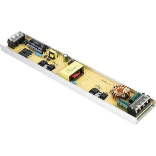 DC12V 24V Ultra Thin LED Light Power Supply 60W 100W 150W 200W 300W Transformer Adapter AC190V 240V Driver FCOB WS2815 LED Strip