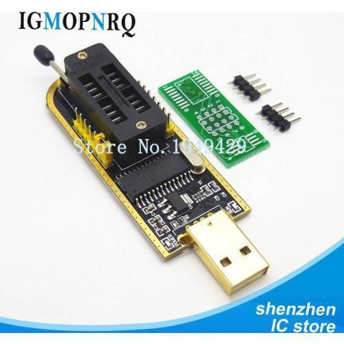 USB eeprom programmer ch341a spi programmer 24 25 series eeprom adapter with software driver