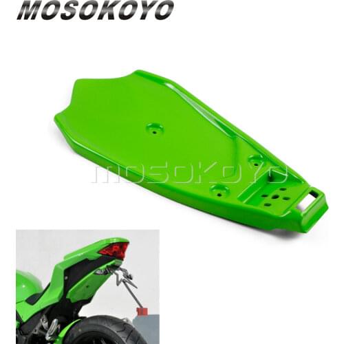 Green Motorcycle Tail Tidy Stealth Fender Eliminator Mudguards Cover For Kawasaki Ninja 250R 2008-2012 Ninja 250 R