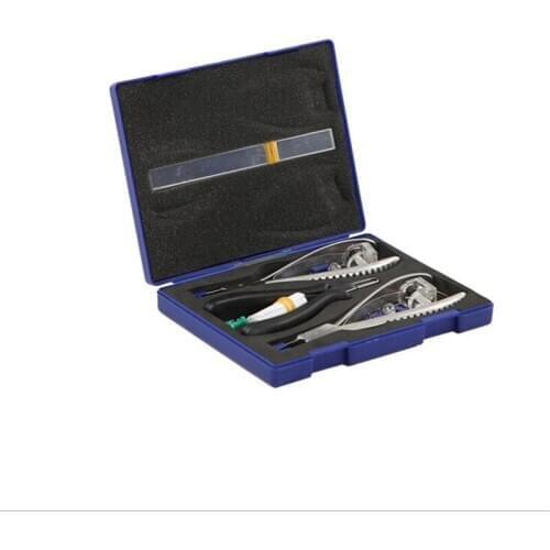 ZXTREE Frameless Glasses Processing Tool Pliers Set lens Punch Double Rubber Plug Screwless Sunglasses Eyeglasses Pliers ZNS39