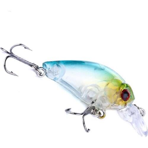 1Pcs Crankbait Mini 4.5Cm 4G Small/wobbler for Pike Perch Fishing Lure Bait Mini Minnow Crank Swimbait Powerbait Isca Pesca