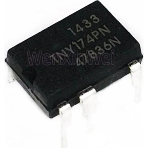 10PCS/LOT TNY174PN DIP-7 TNY174P DIP7 Power Management Chip IC