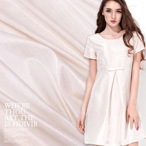 100% pure mulberry Gilded silk double Palace silk fabric DIY Skit Scarf shirt silk fabric A100