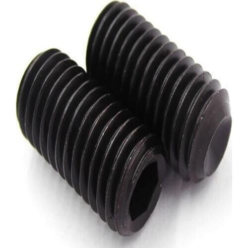 12.9 concave end inner six angle M10 screw machine screw headless screw